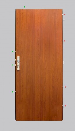 Protipožární bezpečnostní dveře - Praktik - K2/3